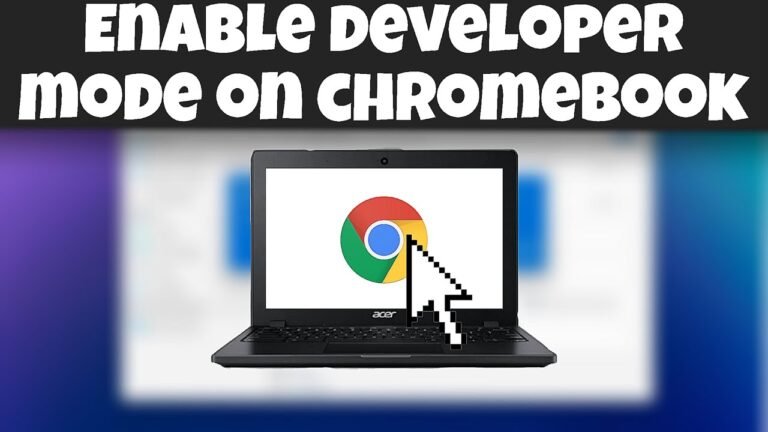 Chromebook Developer Mode